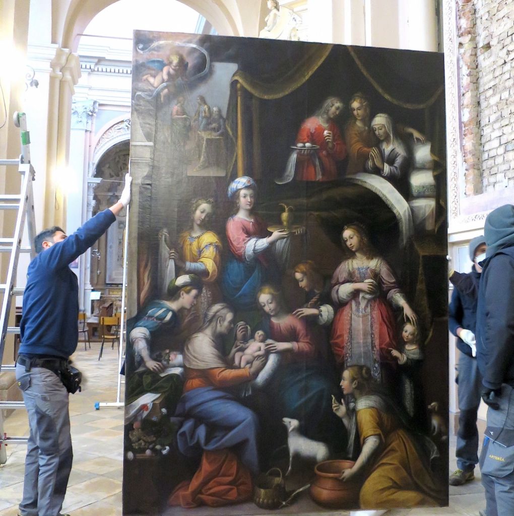 Orsola Caccia a una grande mostra